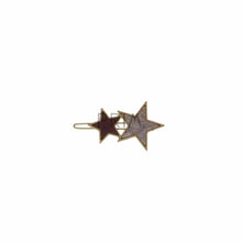 Load image into Gallery viewer, HEIRLOOMS COLORED DOUBLE STAR CLIP
