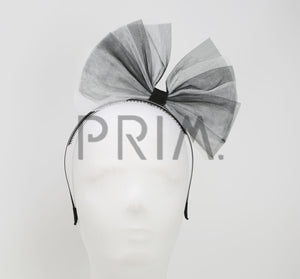 TWO TONE TULLE POP UP BOW HEADBAND