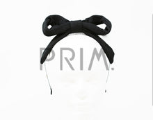 Load image into Gallery viewer, RIBBED WIRE BOW HEADBAND
