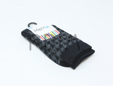 Load image into Gallery viewer, MEMOI HOUNDSTOOTH BOYS CREW SOCK
