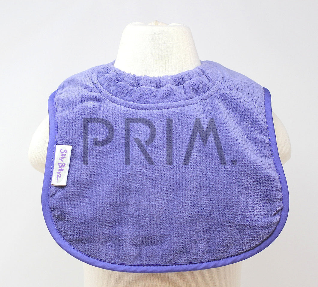 SILLY BILLYZ VELOUR PLAIN BIB
