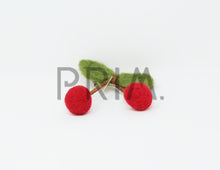 Load image into Gallery viewer, FELT CHERRIES CLIP
