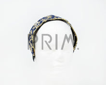 Load image into Gallery viewer, LEAF FOIL PRINT COVERED WITH METALLIC HEADBAND
