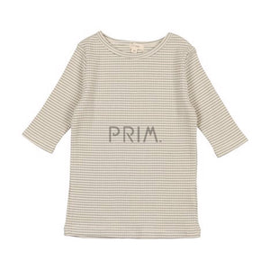 LILL LEGGS THREE QUARTER SLEEVE RIB TEE