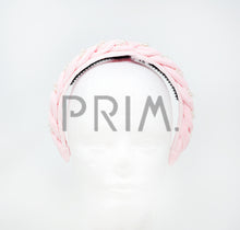 Load image into Gallery viewer, TWISTED PEARL VELVET HEADBAND
