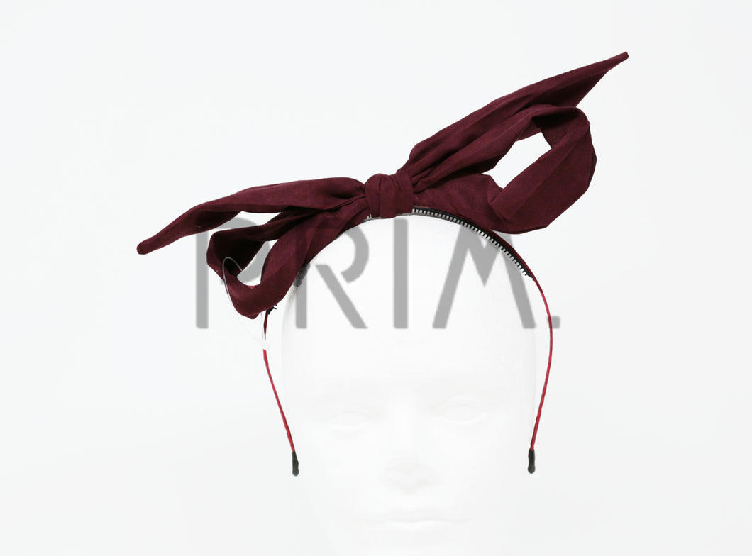 UPSIDE DOWN BOW HEADBAND