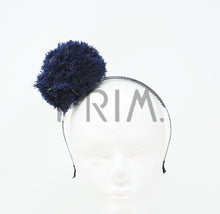 Load image into Gallery viewer, POM-POM WITH METALLIC STRINGS HEADBAND
