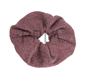 DACEE HEATHERED KNIT SCRUNCHY