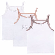 Load image into Gallery viewer, PC GIRLS SLEEVELESS COLOR TRIM UNDERSHIRT
