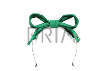 Load image into Gallery viewer, COTTON WIRE BOW HEADBAND
