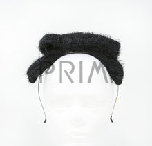 Load image into Gallery viewer, FURRY CNETER WIRE BOW HEADBAND
