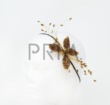 Load image into Gallery viewer, BEADED BUTTERFLY BABY HEADBAND
