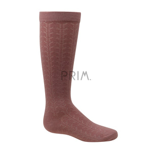 ZUBII Y TEXTURE KNEE SOCK