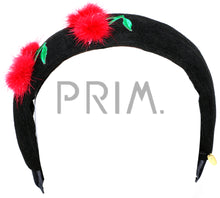 Load image into Gallery viewer, CHERIES HEADBAND BLACK
