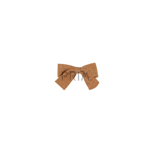 HEIRLOOMS COTTON RIBBED SMALL BOW CLIP