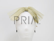 Load image into Gallery viewer, METALLIC TULLE BOW HEADBAND
