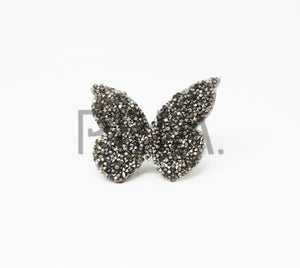 CRYSTALLIZED BUTTERFLY CLIP