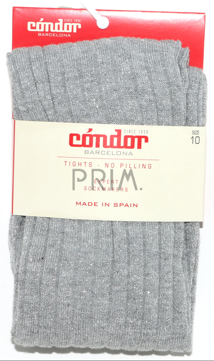 LUREX RIBBED TIGHTS