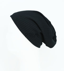 DACEE RIBBED SQUARES BEANIE