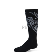 Load image into Gallery viewer, ZUBII BANDANA PAISLEY KNEE SOCK
