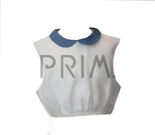 Load image into Gallery viewer, CROPPED PETER PAN COLLAR SHIRT
