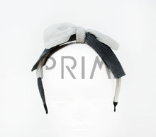 Load image into Gallery viewer, TWO TONE KNIT BOW HEADBAND
