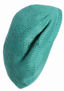 SPARKLE FADE BERET LINED