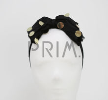 Load image into Gallery viewer, TULLE WITH SEQUIN BOW BABY HEADBAND
