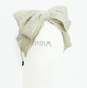 DACEE TWEED BOW HEADBAND