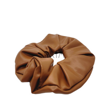 Load image into Gallery viewer, LEATHER SCRUNCHIE
