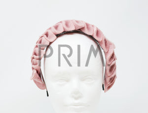 PINCHED MOHAIR ALL AROUND HEADBAND