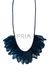 FEATHER COLLAR NECKLACE