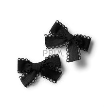 Load image into Gallery viewer, HALO SWEETS LACE DOUBLE BOW CLIP
