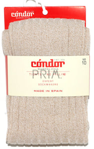 LUREX RIBBED TIGHTS