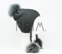 Load image into Gallery viewer, TRIPLE POM POM HAT
