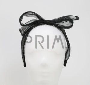 TULLE HORSEHAIR BOW HEADBAND