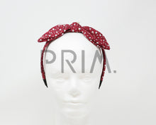 Load image into Gallery viewer, DOTS BOW HEADBAND
