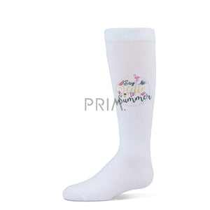 ZUBII HELLO TO SUMMER KNEE SOCK