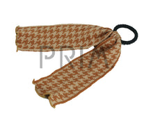 Load image into Gallery viewer, DACEE KNIT HOUNDSTOOTH PONY WITH TAILS
