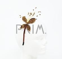Load image into Gallery viewer, BEADED BUTTERFLY HEADBAND
