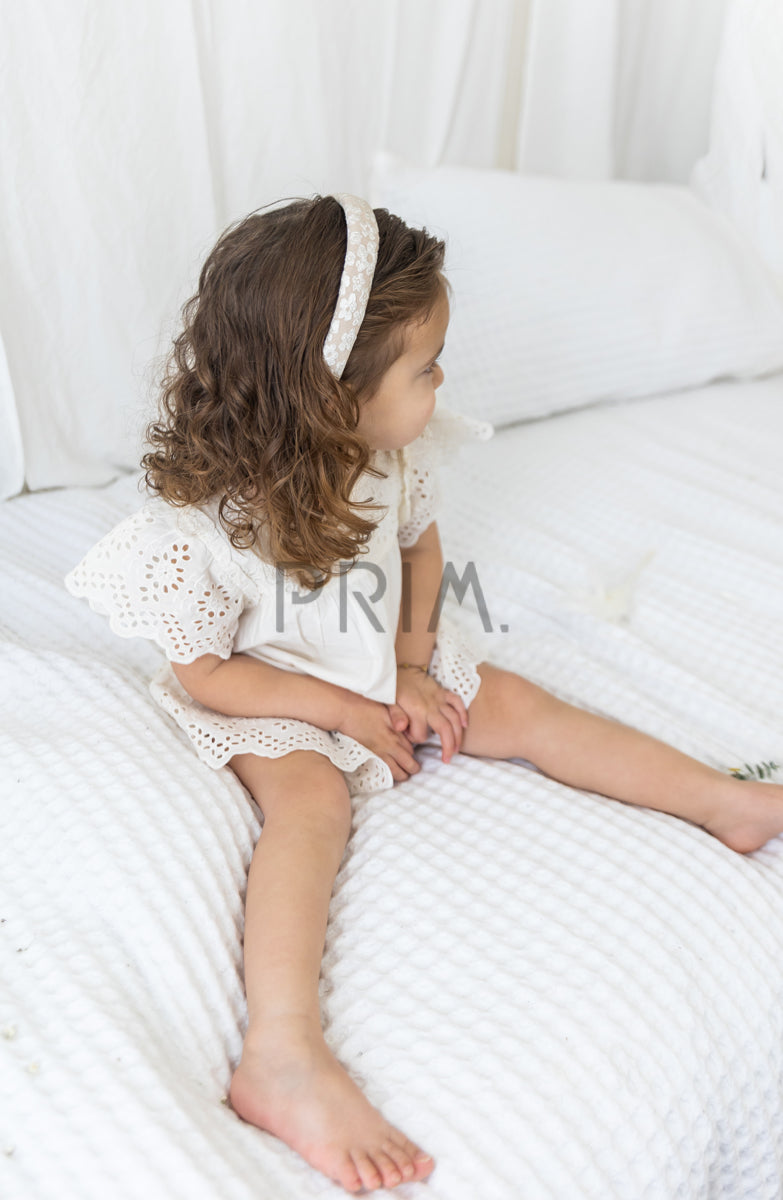 ARABELLE TEXTURED FLORAL HEADBAND