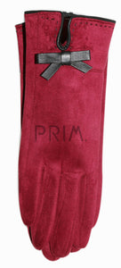 FAUX SUEDE TOUCH SCREEN GLOVE
