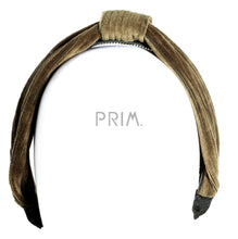Load image into Gallery viewer, RIBBED VELOUR CENTER PINCH HEADBAND
