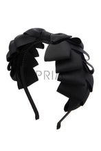 Load image into Gallery viewer, PROJECT 6 PLEAT RIBBON GROSGRAIN HEADBAND
