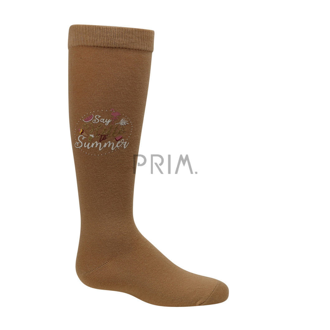 ZUBII HELLO TO SUMMER KNEE SOCK