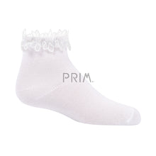 Load image into Gallery viewer, ZUBII SHEER FLOWER BORDER ANKLE
