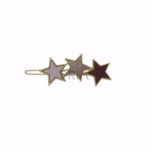HEIRLOOMS COLORED TRIPLE STAR CLIP