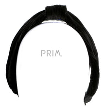 Load image into Gallery viewer, RIBBED VELOUR CENTER PINCH HEADBAND
