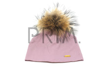 Load image into Gallery viewer, COTTON POM POM PULL ON HAT
