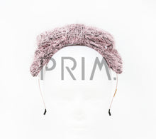 Load image into Gallery viewer, FURRY CNETER WIRE BOW HEADBAND
